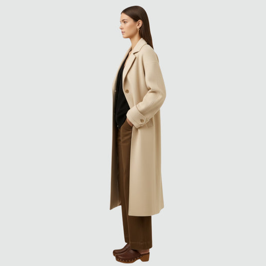 Wool blend Long Coat