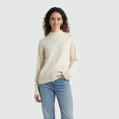 The Mock Neck Sweater