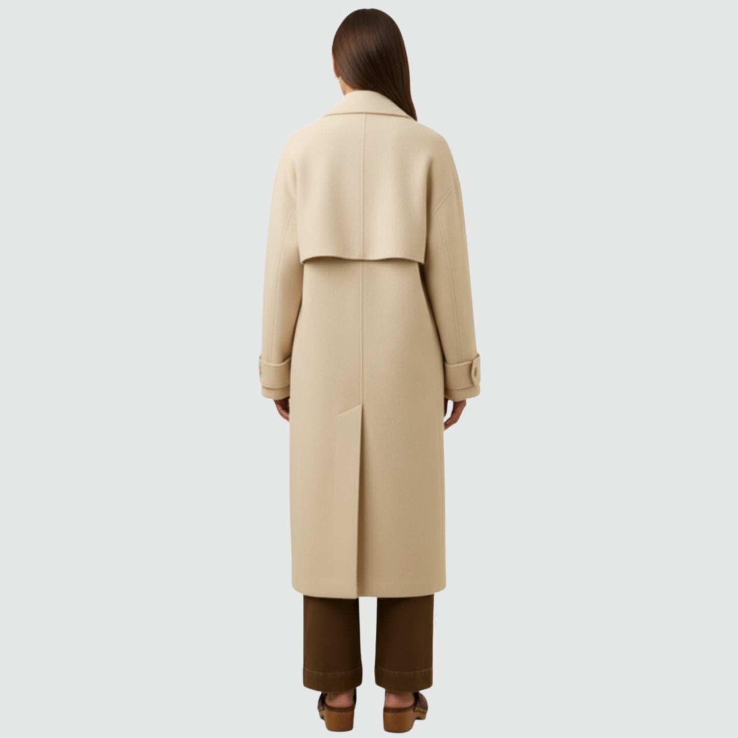 Wool blend Long Coat