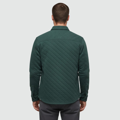 Quilted Colville Overshirt | Premium Streetwear Jacket