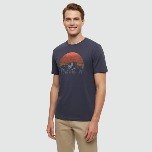 Vintage Sunset T-Shirt | Retro-Inspired Casual Tee