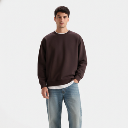 Slate Crew Sweatshirt | Minimal Premium Streetwear