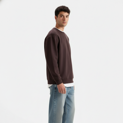 Slate Crew Sweatshirt | Minimal Premium Streetwear