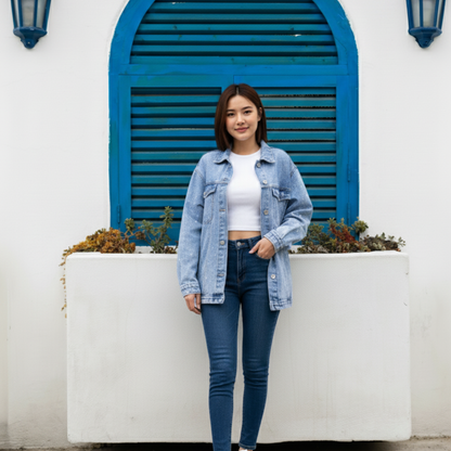 Urban Edge Denim Jacket | Timeless Street Style