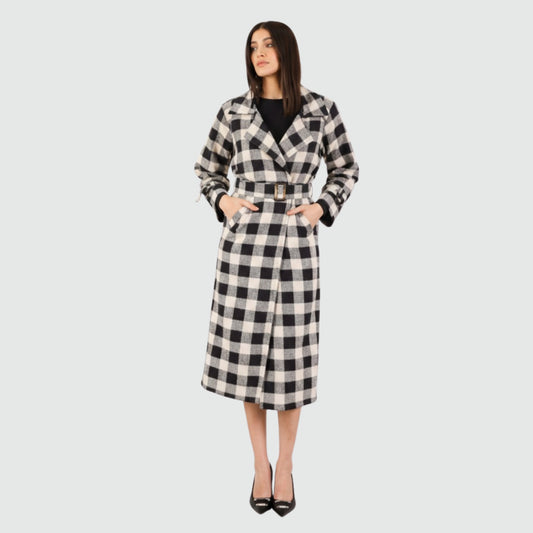 belted trench classic coat